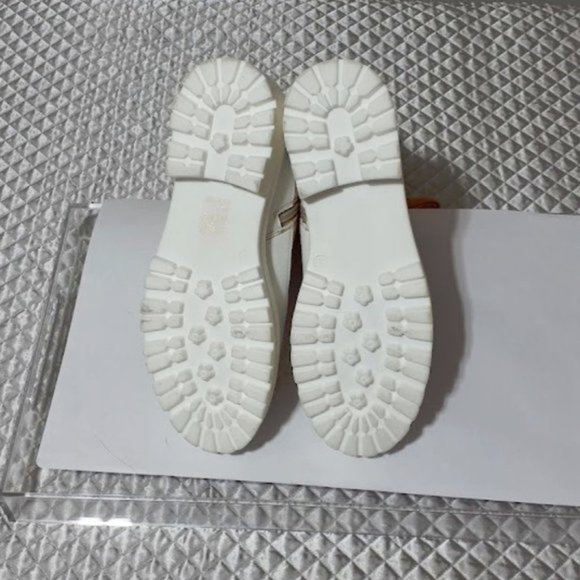 NWOT Free People jacquard print canvas lug sole lace-up "hiker" boots, EU 40 - Picture 15 of 16